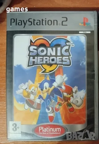 Sonic Heroes за PlayStation 2, снимка 1 - Игри за PlayStation - 47044637