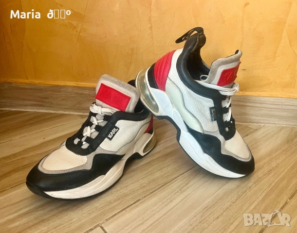 Оригинални сникърси Karl Lagerfeld, снимка 5 - Маратонки - 53697821