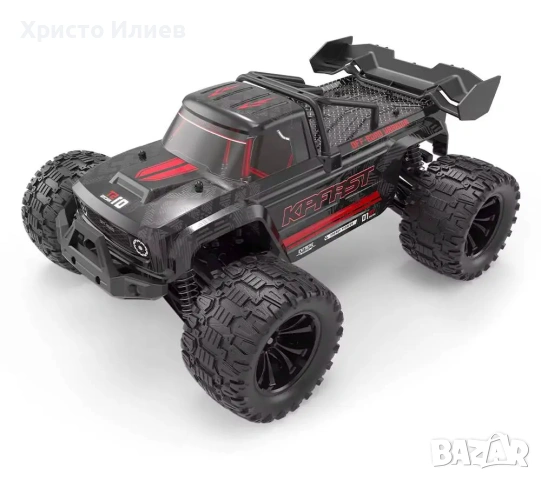 Бъги Кола с дистанционно Пикап KFPlan KF18 Безчеткова 45 км/ч, снимка 2 - Коли, камиони, мотори, писти - 53173771