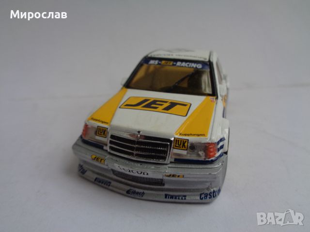  1:43 MINICHAMPS MERCEDES BENZ 190 E EVO КОЛИЧКА МОДЕЛ, снимка 2 - Колекции - 45522178