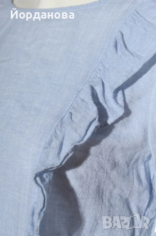 Нежна блузка с волани, снимка 6 - Ризи - 54062944