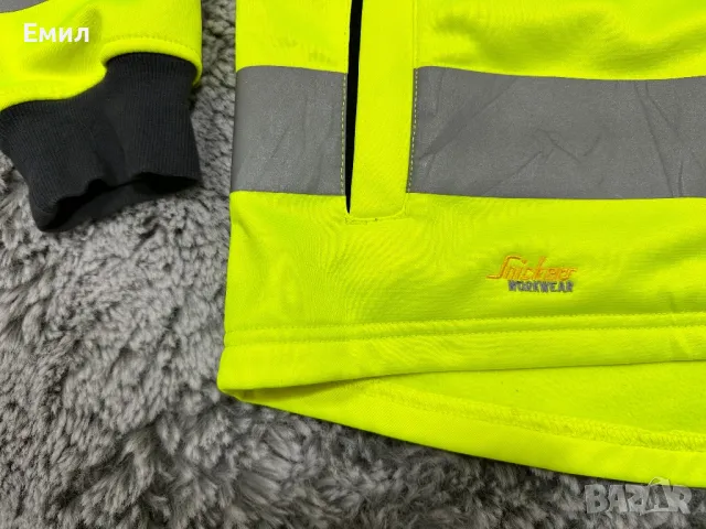 Работно яке Snickers AllRound Hi-Vis Jacket, Размер XL, снимка 5 - Якета - 49370783