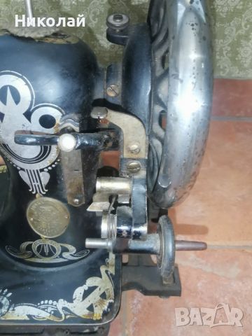 Стара шевна машина Junker&Ruh, снимка 4 - Антикварни и старинни предмети - 45324375