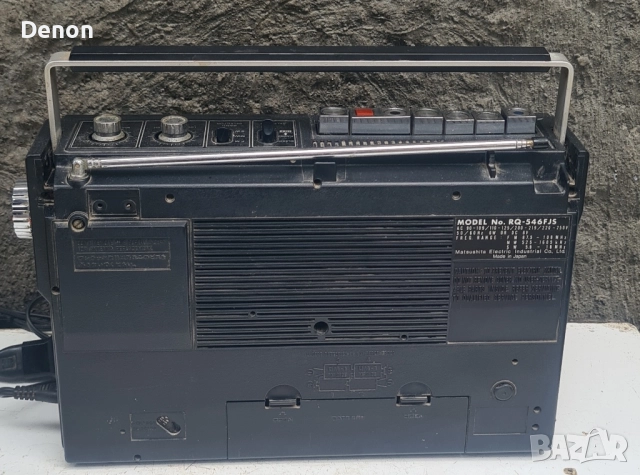 Радиокасетофон National Panasonic RQ-546FJS, снимка 5 - Радиокасетофони, транзистори - 52305378