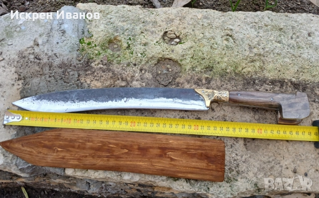 Ятаган, Каракулак, Овчарски Нож, снимка 4 - Антикварни и старинни предмети - 51501100