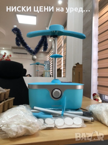 Преса за ризи и блузи cleanmaxx с опция и за панталони син, снимка 4 - Други - 52402706