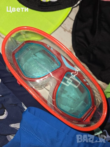 Бански , очила за плуване и шапка, снимка 8 - Детско бельо и бански  - 53364906