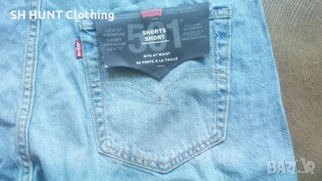 Levi's Mens Original Short Jeans Размер 33 / M оригинални мъжки къси панталони 42-68, снимка 7 - Къси панталони - 53308430