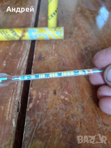 Стар спиртомер #18, снимка 5 - Други ценни предмети - 52079356