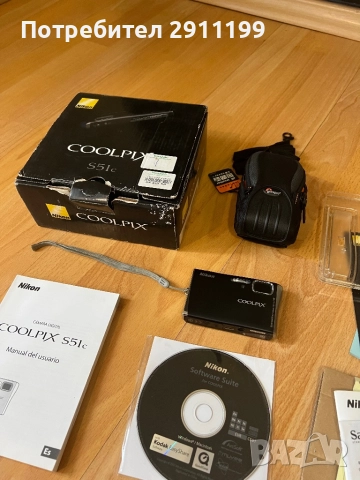 Фотоапарат Nikon 8,1Mp, снимка 10 - Фотоапарати - 51743179