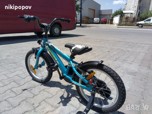 PASSATI Велосипед 16" SAMURAI син, снимка 9 - Велосипеди - 53558848