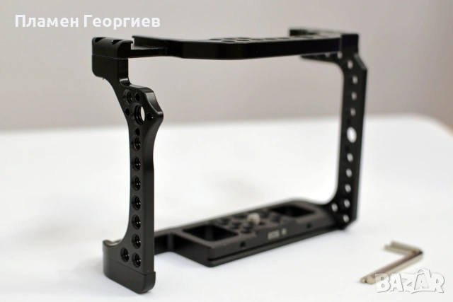 Клетка за Canon EOS R, 250d (Cage Canon R), снимка 2 - Фотоапарати - 53505682