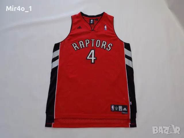 баскетболен потник toronto raptors chris bosh #4 nba adidas екип тениска спорт оригинален мъжки XL, снимка 1 - Спортни дрехи, екипи - 49534915