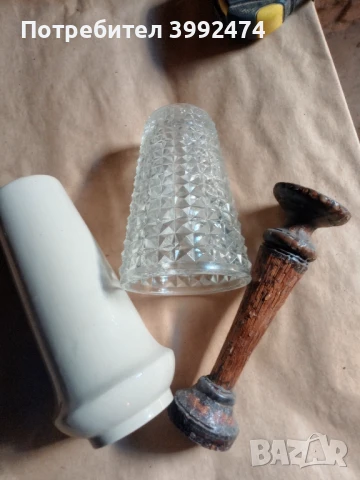 Вази и свещник от 80-те