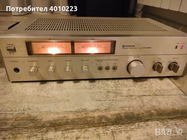 HITACHI HA-3500 + D-40S – ВИНТИДЖ АУДИО СЕТ | MADE IN JAPAN 🔥, снимка 14 - Декове - 54009674