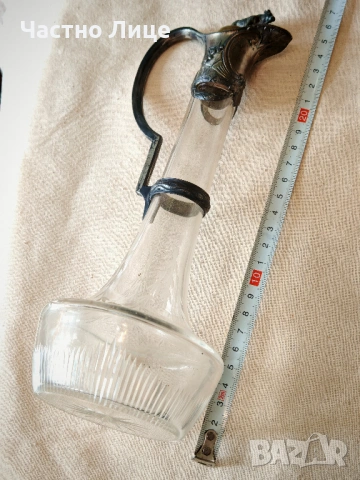Изключително Рядко Немско Шише Алкохол KAYSER от 19 век, снимка 5 - Антикварни и старинни предмети - 53636293
