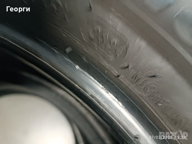 2бр.всесезонни гуми 215/55/17 Michelin, снимка 6 - Гуми и джанти - 53666528