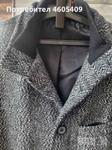 Мъжко палто, снимка 2 - Палта - 52129316