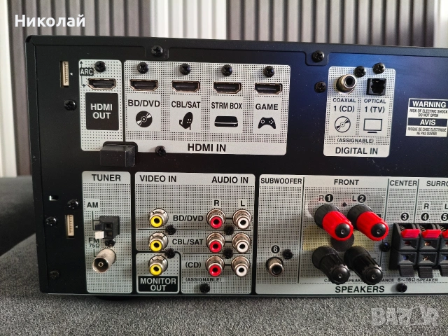 5.1 аудио ресивър Onkyo TX-SR373, снимка 7 - Ресийвъри, усилватели, смесителни пултове - 53151267