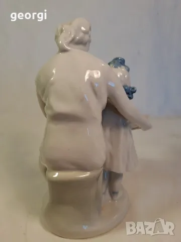 руска порцеланова фигурка ЛФЗ, снимка 4 - Фигурки - 49474599