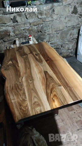 Маса от масив орех, снимка 14 - Маси - 53541669