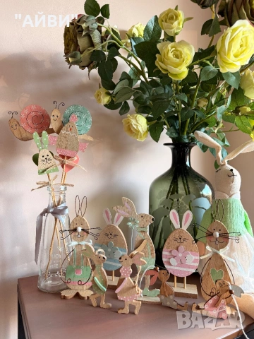 Великденска дървена декорация, снимка 9 - Декорация за дома - 53785070