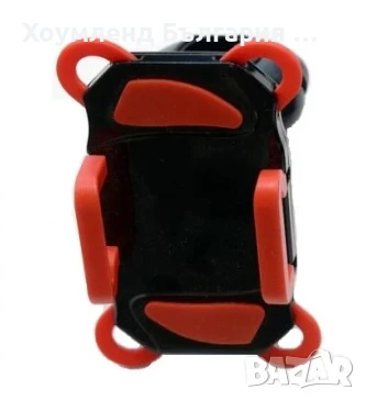 Стабилна стойка за телефон с гумирани ушички за колело или мотор, снимка 3 - Аксесоари за велосипеди - 50496317