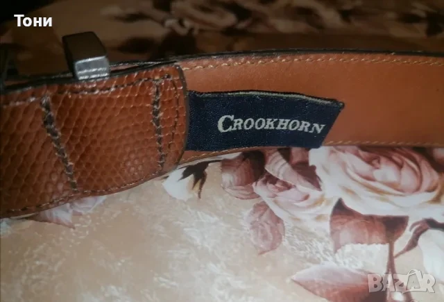 GROOKHORN Оригинал Нов Мъжки Колан от Естествена Кожа 110см. , снимка 6 - Колани - 50954210