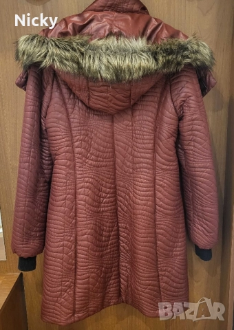 Дълго зимно яке Junona, р-р S, снимка 3 - Якета - 52517018