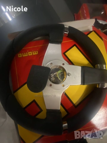 Спортен волан MOMO, Italy, снимка 8 - Аксесоари и консумативи - 53336777