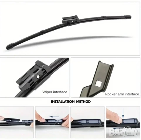 Комплект Предни Чистачки за Tesla Model 3 (2017-2023) - 65см/47.5см!, снимка 2 - Аксесоари и консумативи - 51015898