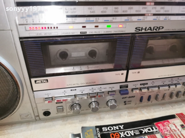 SHARP MADE IN JAPAN-ВНОС SWISS 0404261739LCHERY1, снимка 4 - Радиокасетофони, транзистори - 54091095
