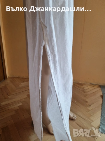 Летен широк панталон Cos с дълбоки цепки, размер М/L, снимка 3 - Панталони - 53094303