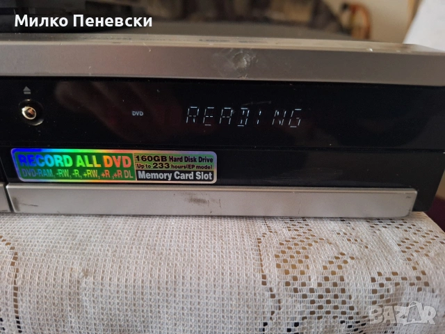 HITACHI HDD/DVD RECORDER. DV-DS 160E., снимка 6 - Декове - 53716642