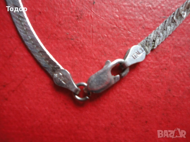 Невероятна италианска сребърна гривна 2, снимка 5 - Гривни - 54080471