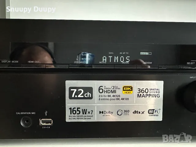 8K Ресийвър Sony AN-TN1000 в гаранция до 31 Юли 2025г, снимка 1 - Ресийвъри, усилватели, смесителни пултове - 48442552