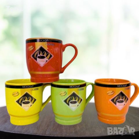 Порцеланова чаша за чай и кафе, 200ml, цветни варианти, снимка 5 - Чаши - 45770373