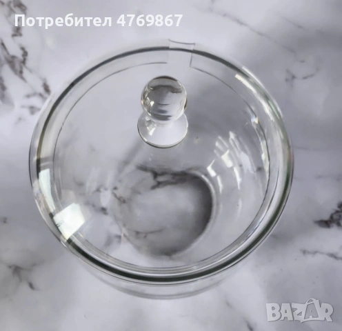 Стъклен буркан, снимка 3 - Други - 54033347