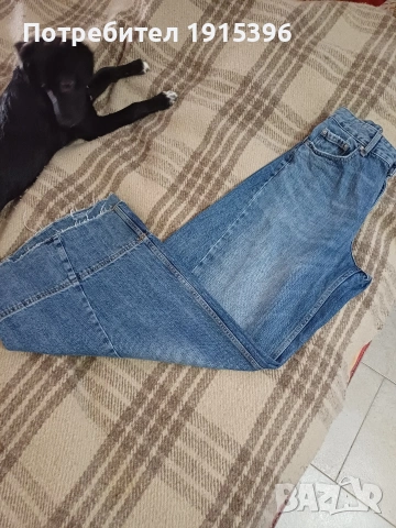 Дамски дънки широки , снимка 3 - Дънки - 53593623