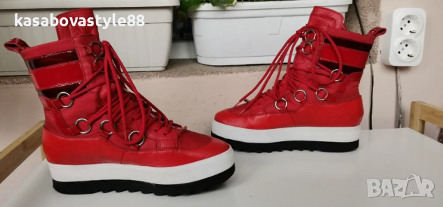 Боти Hogl Естествена кожа 37н., снимка 8 - Дамски боти - 52483673