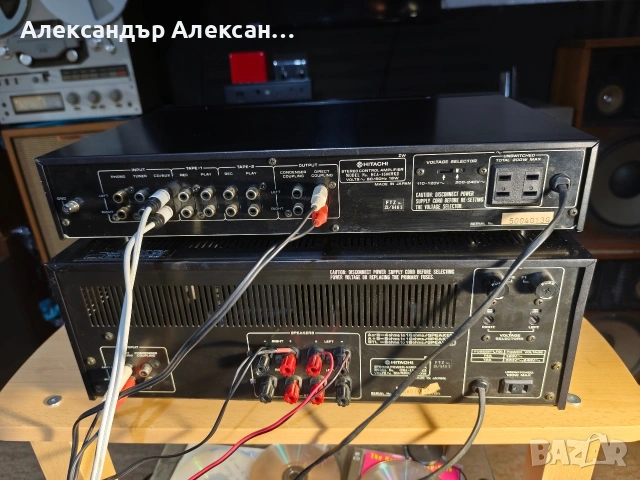 Hitachi HMA -8500mk2+HCA8500mk2, снимка 4 - Ресийвъри, усилватели, смесителни пултове - 53261711