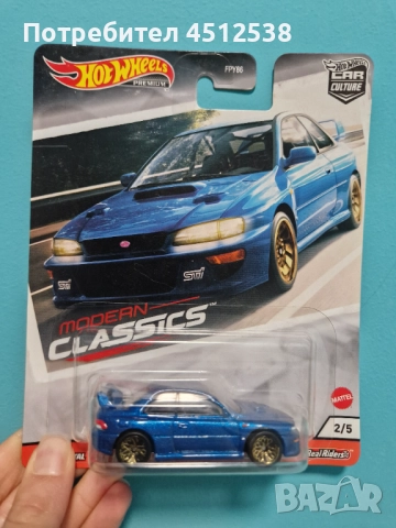 Hot wheels Subaru Impreza 22B STi-VERSION