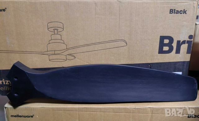 Таванен вентилатор с LED светлина -50% отстъпка -  Brizy Bright Ceiling Fan, снимка 4 - Друга електроника - 51926863