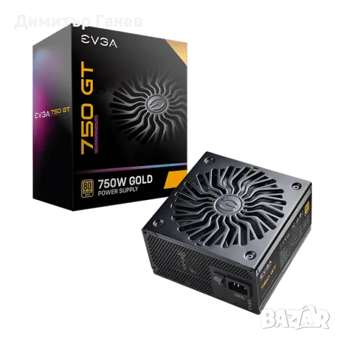 Захранващ блок EVGA Supernova 750 GT, 80+ Gold 750W, Fully Modular, снимка 1 - Захранвания и кутии - 48433038