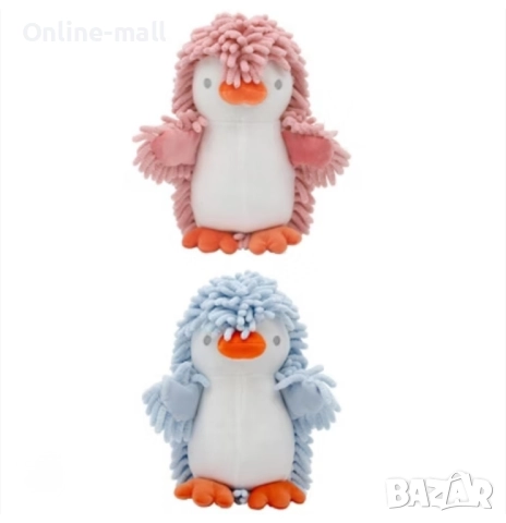 2в1 Плюшена играчка Пингвин – Забавна Кърпа за Ръце и Играчка 2в1, снимка 4 - Плюшени играчки - 51534198