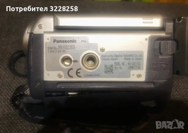 Видеокамера “ Panasonic” NV- GS11, снимка 11 - Камери - 48070740