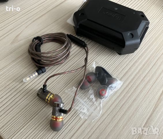QKZ Метални бас стерео кабелни слушалки, снимка 8 - Слушалки и портативни колонки - 45567749