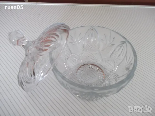 Захарница стъклена, снимка 5 - Други стоки за дома - 50352335