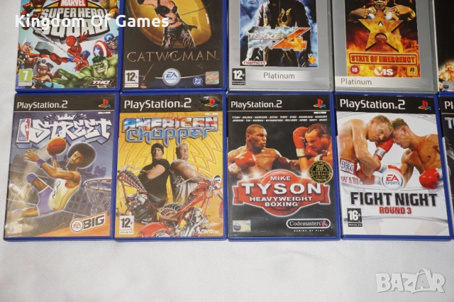 Игри за PS2 The Simpsons/Gladiator/Legion/Kessen/Catwoman/Marvel/Tekken 4/Godfather/Rayman/MikeTyson, снимка 4 - Игри за PlayStation - 54097586