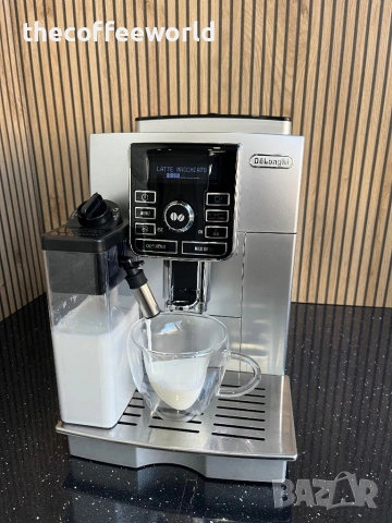 Delonghi ECAM 25.462.S - Перфектно състояние с 6 месеца гаранция!, снимка 2 - Кафемашини - 53725368